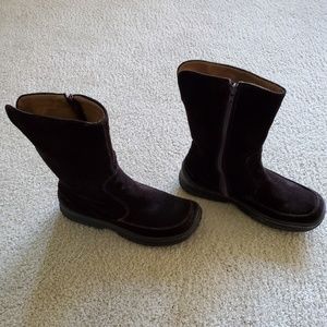Steve Madden Vintage Brown Leather Boots Size 10